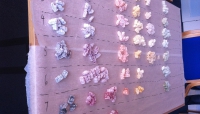 Grid of Jelly Babies.